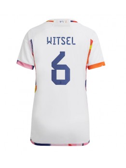 Billige Belgia Axel Witsel #6 Bortedrakt Dame VM 2022 Kortermet